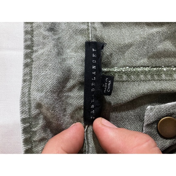 Jane Delancy Women's Gray Lyocell Utility Jacket Size L - Picture 4 of 8